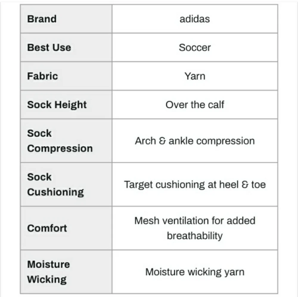 ADIDAS Copa Zone Cushion IV Soccer OTC Socks